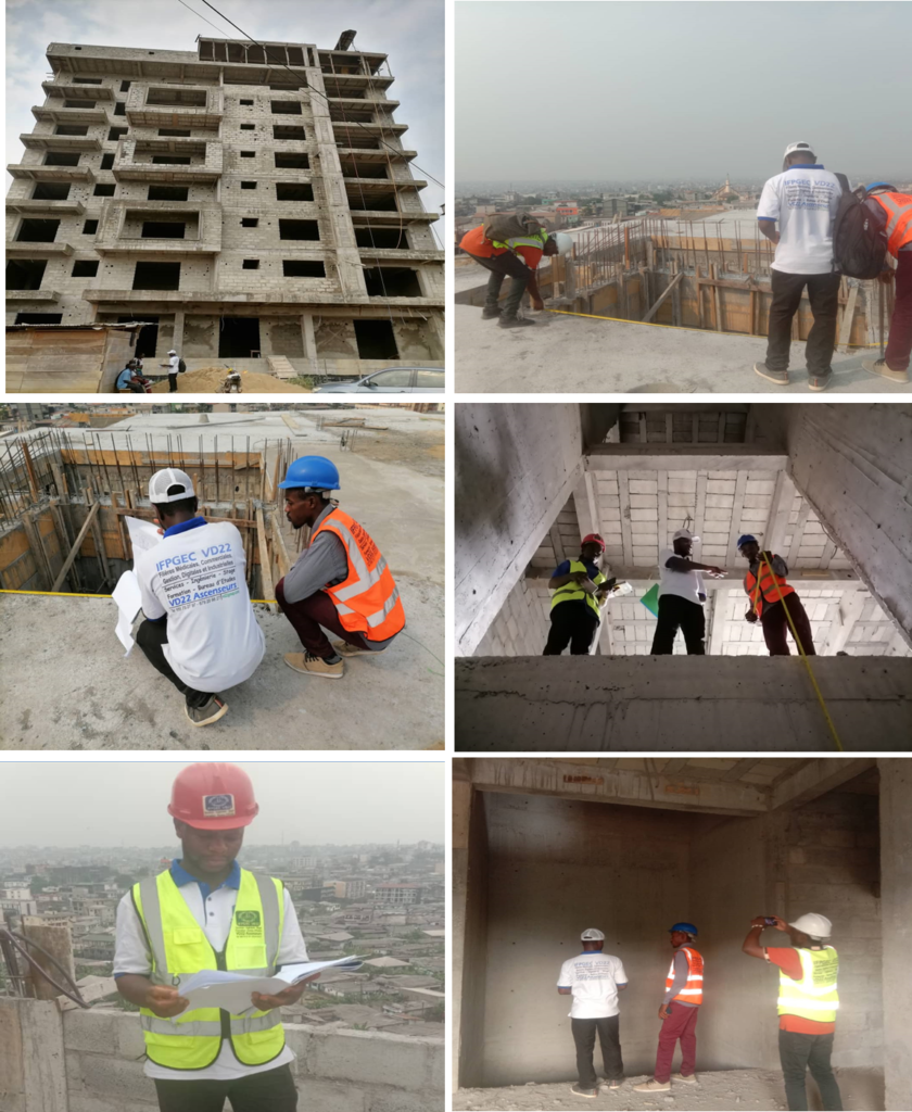 Etude pour la conception et installation de deux ascenseurs dans un R+7 à CAMTEL Bepanda Douala