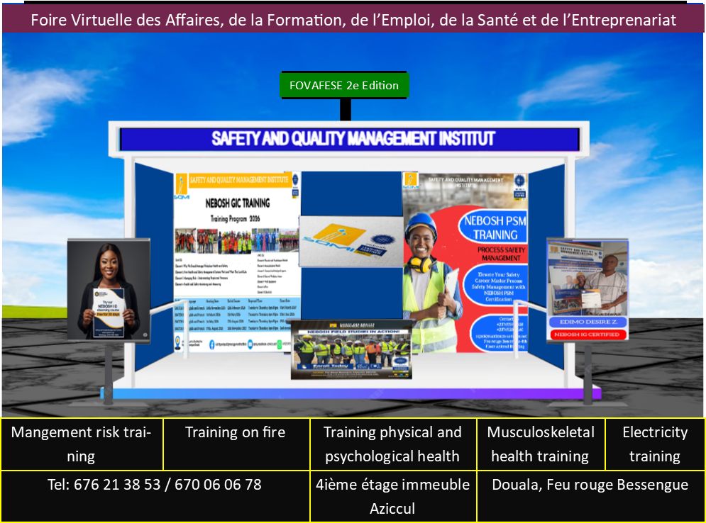 <font dir="auto" style="vertical-align: inherit;"><font dir="auto" style="vertical-align: inherit;">SAFETY AND QUALITY </font></font>MANAGEMENT INSTITUE
