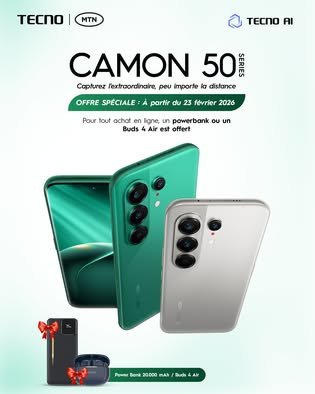 tout nouveau CAMON50