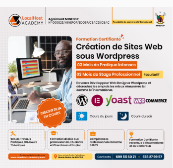 Formation Création de Sites Web sous WordPress