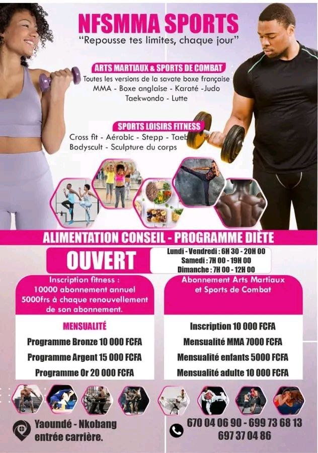 salle de sport NFSMMA SPORTS